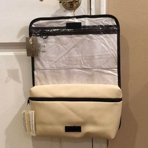 Foldover Traveler Bag Oscar Dela Renta